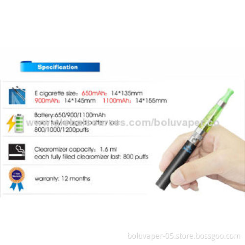 CE5 eGo Electronic Cigarettes with Changeable Coil in Various Coils
